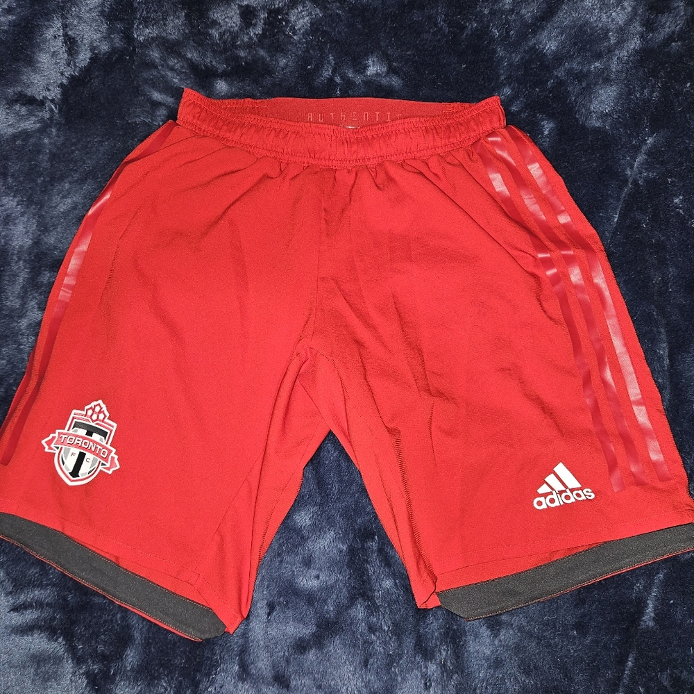 Authentic adidas Toronto fc home shorts